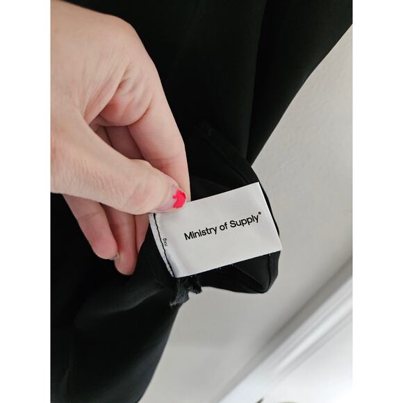 Ministry of Supply Women's Black Swift Sheath Tank Size Large - Picture 7 of 12